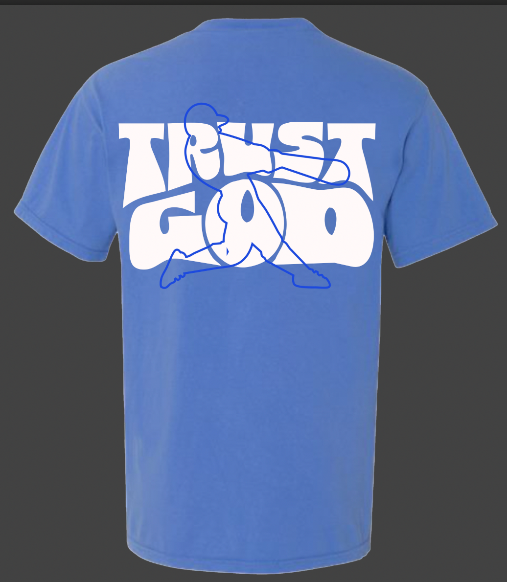 Trust God Hitter BLUE