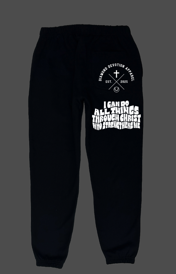 "I can do all things" Joggers