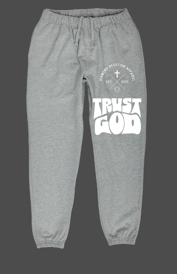 "Trust God" Joggers