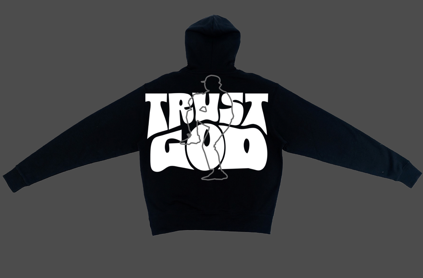 "Trust God" Hoodie (Pitcher)